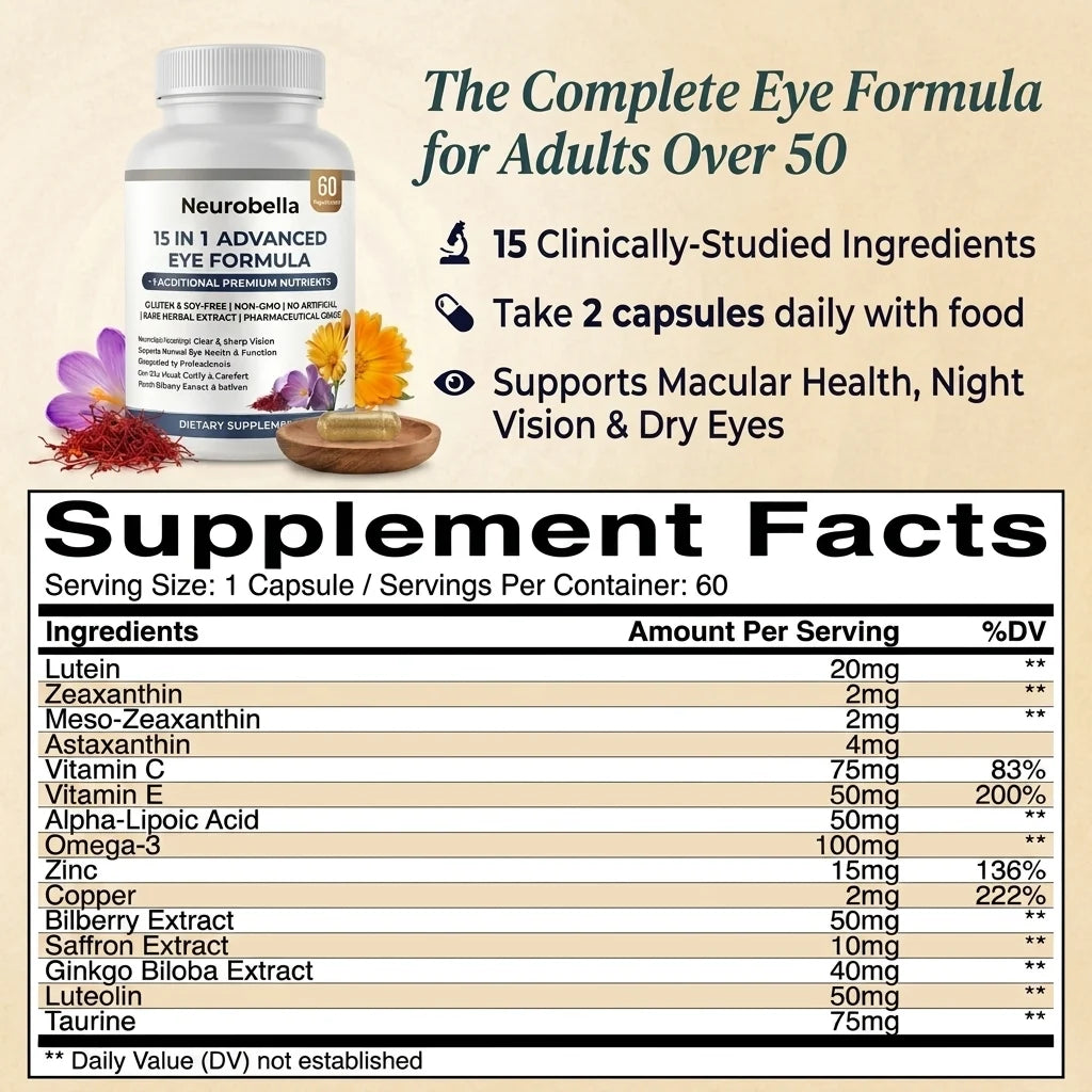 Nuerobella 15 in 1 Eye Formula
